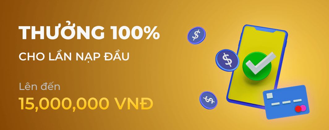 Khuyến mãi tặng 100%