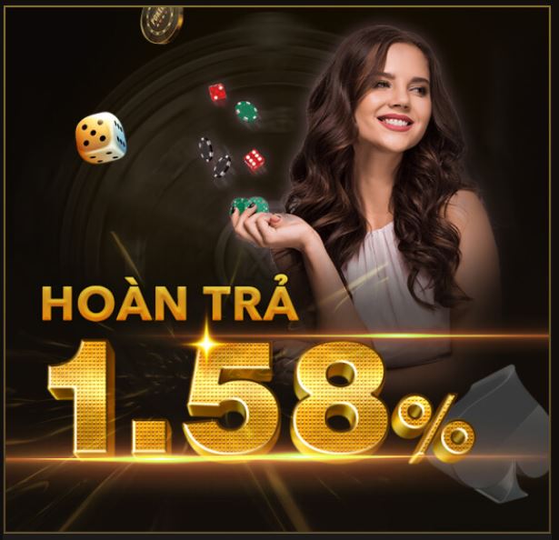 Khuyến mãi hoàn trả 1,58%