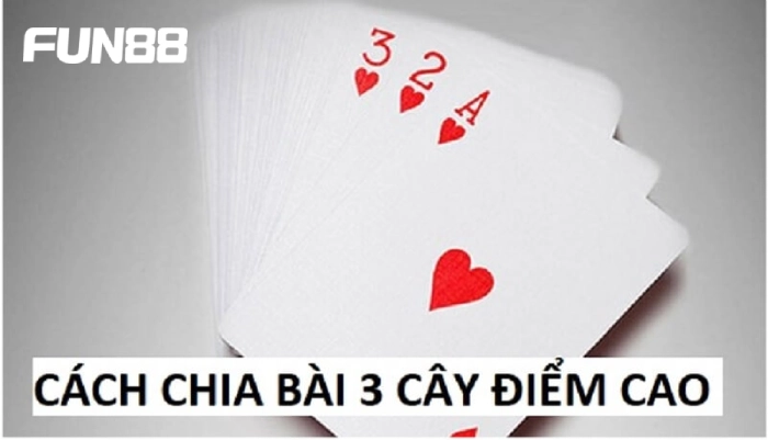 Cách chia bài 3 cây bịp